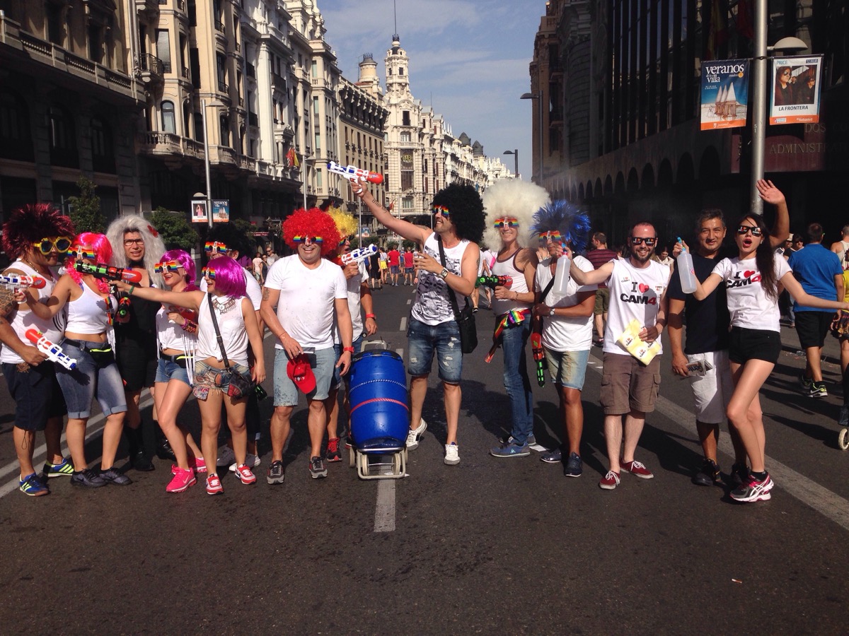Exitazo Total del Día Orgullo Gay 2015 en Madrid
